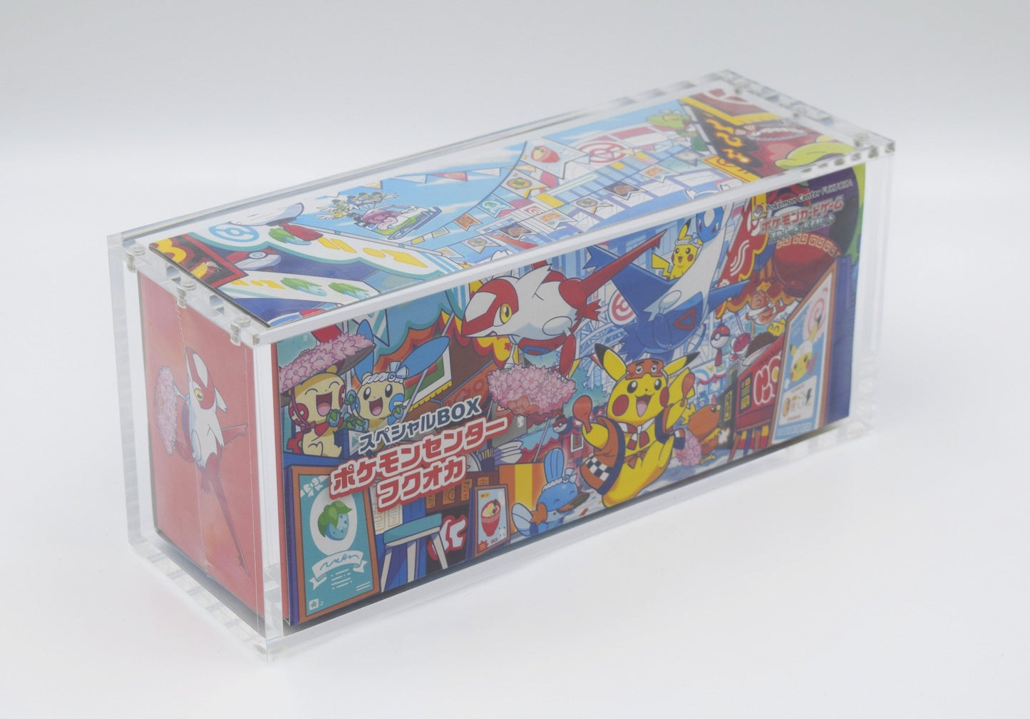 Acrylic display case for Pokémon Special Box sealed product
