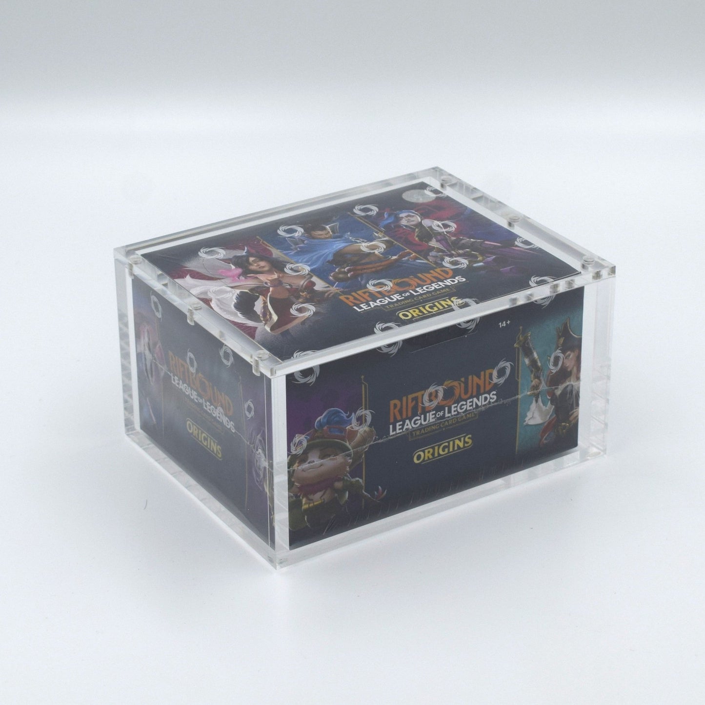 Acrylic case for League of Legends Riftbound booster box display