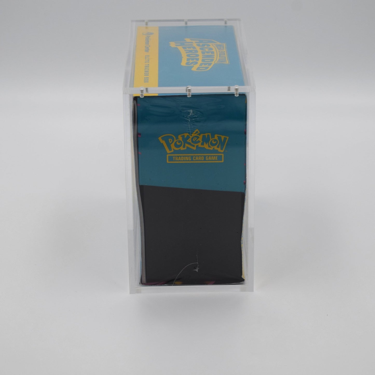 Acrylic case for Pokémon Elite Trainer Box sealed display