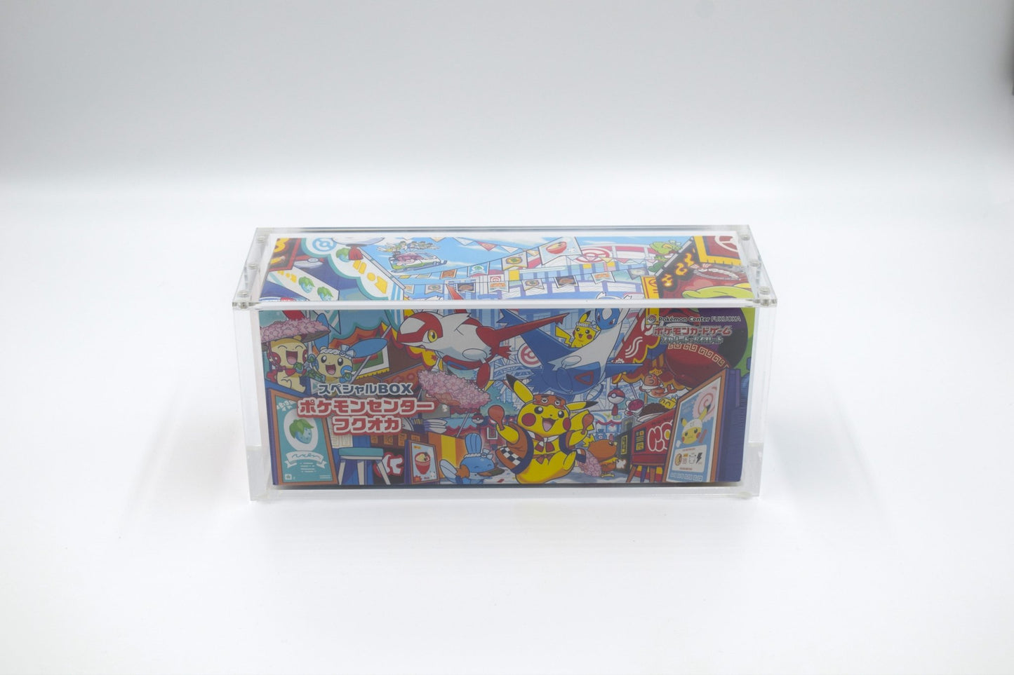 Acrylic display case for Pokémon Special Box sealed product