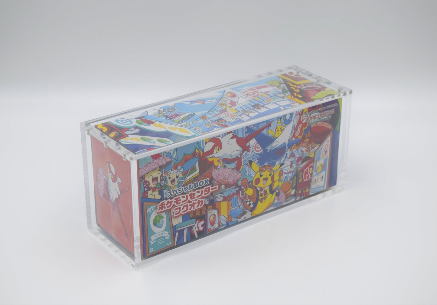 Acrylic display case for Pokémon Special Box sealed product