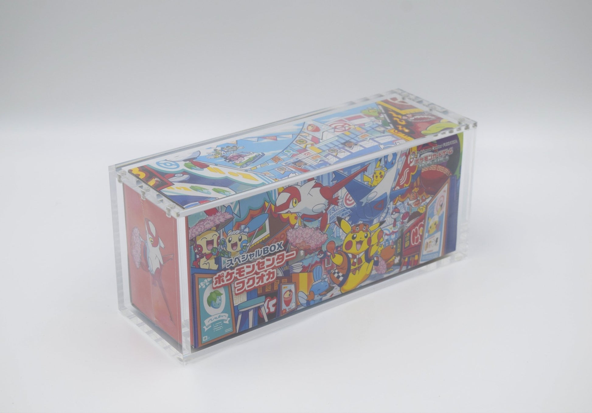 Acrylic display case for Pokémon Special Box sealed product