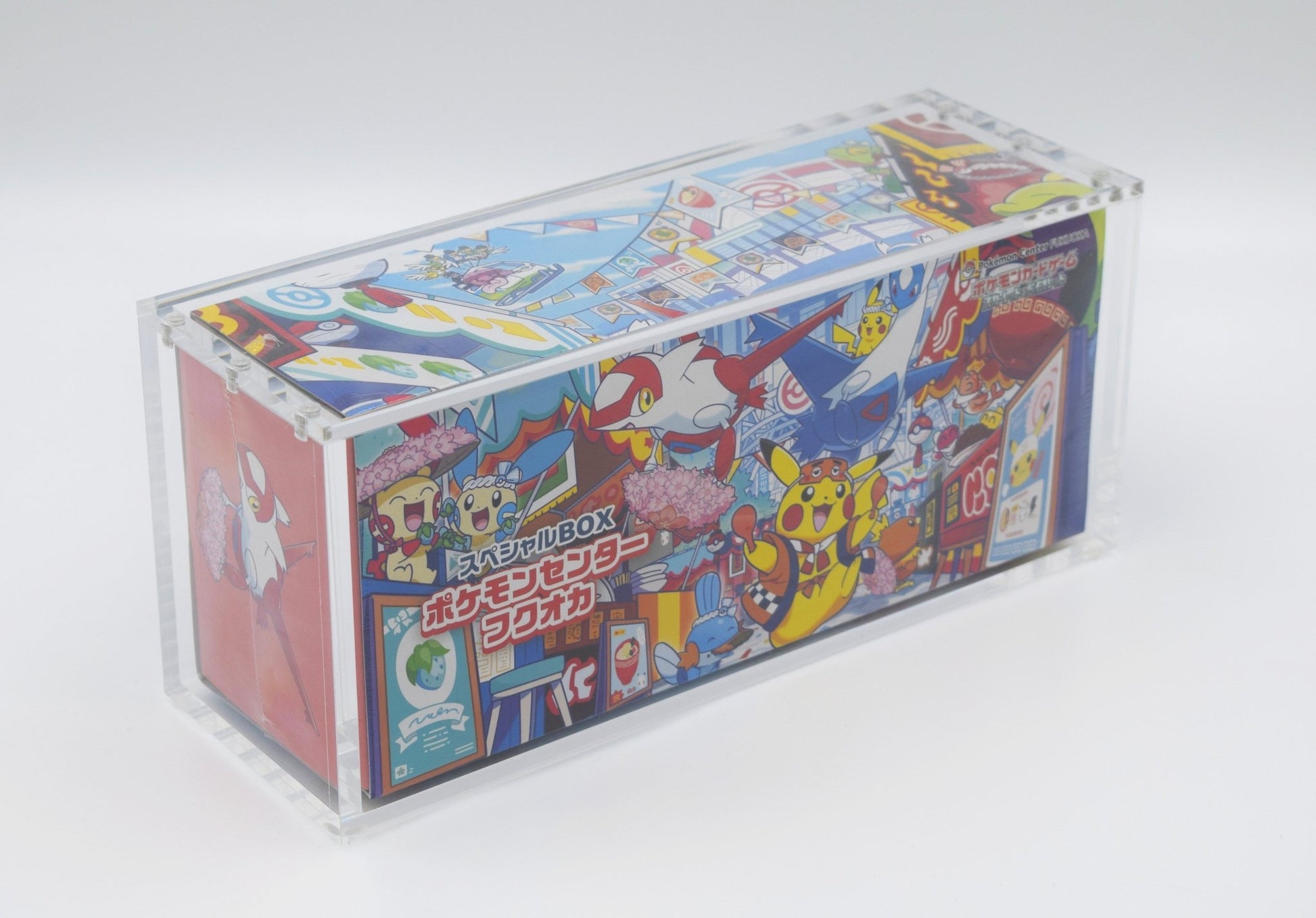 Acrylic display case for Pokémon Special Box sealed product