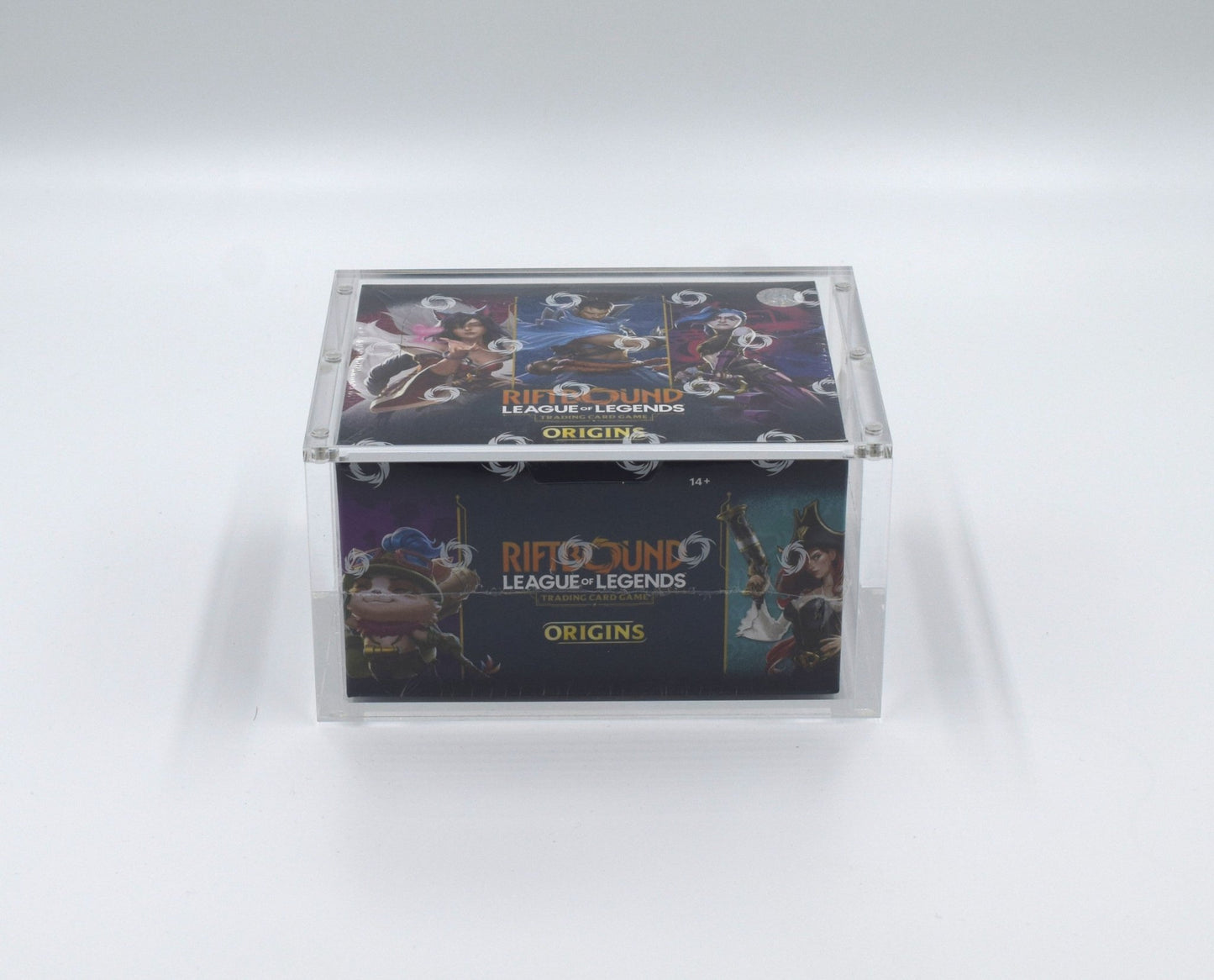 Acrylic case for League of Legends Riftbound booster box display