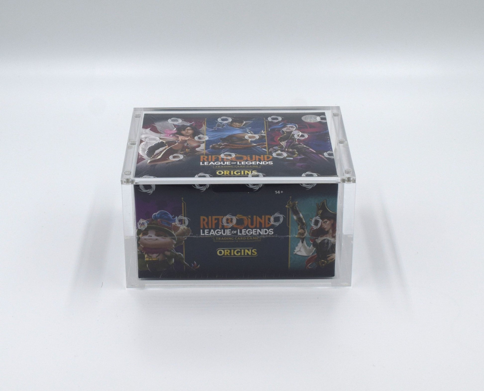 Acrylic case for League of Legends Riftbound booster box display