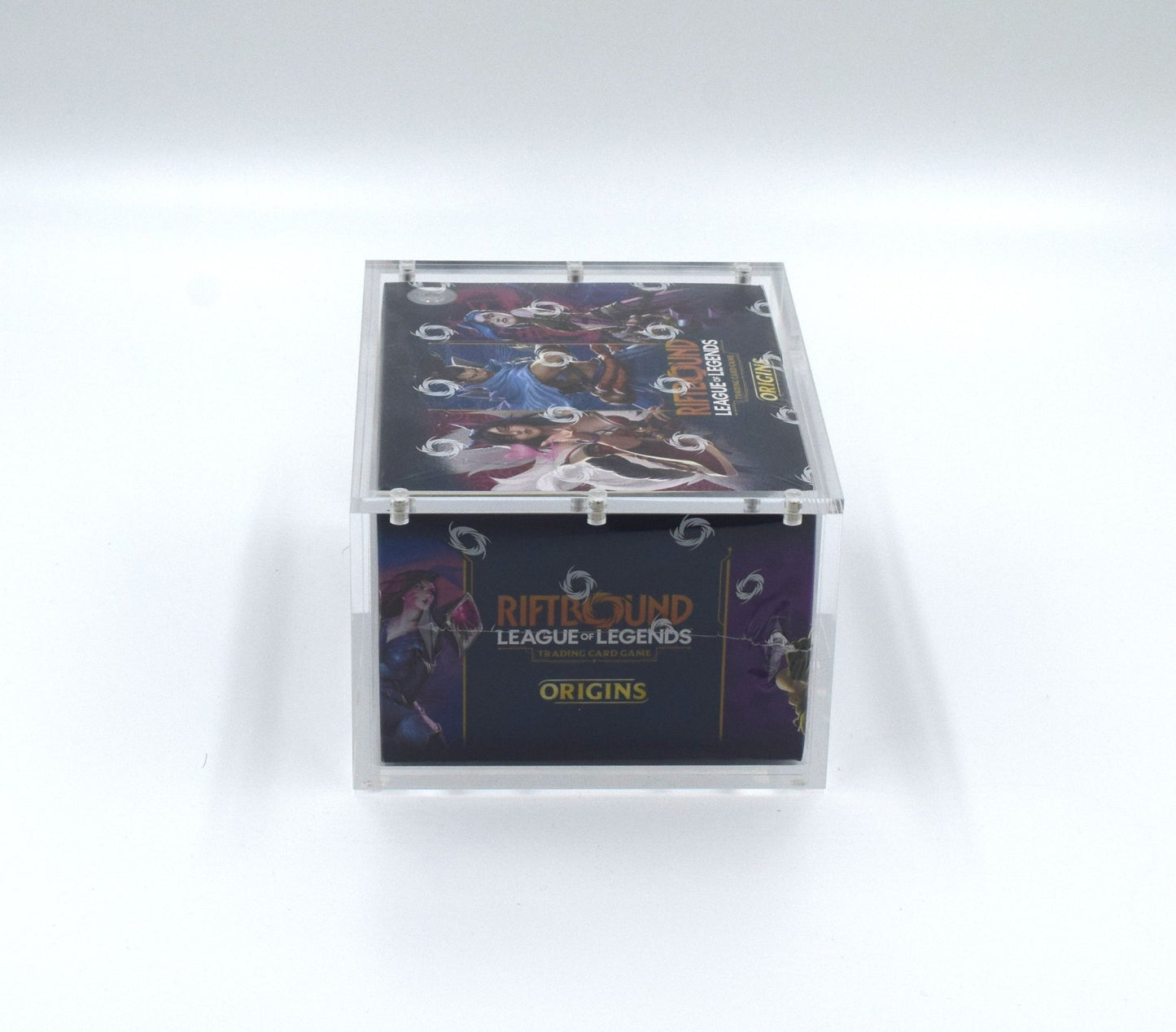 Acrylic case for League of Legends Riftbound booster box display