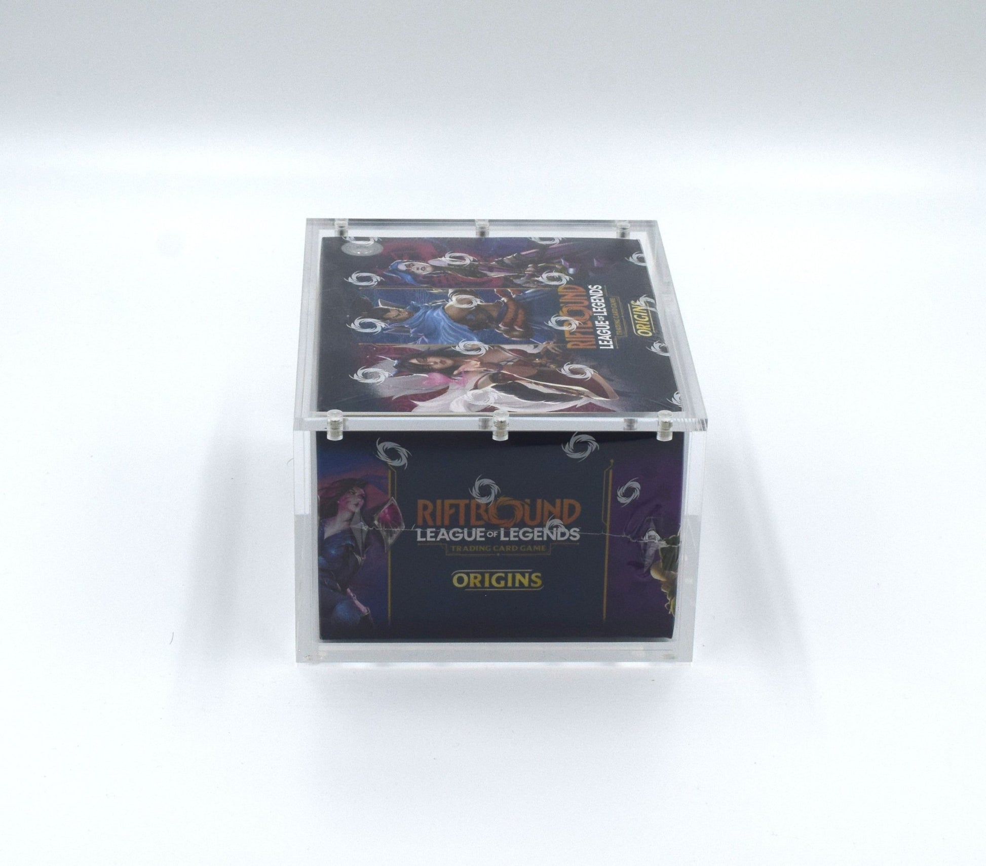 Acrylic case for League of Legends Riftbound booster box display