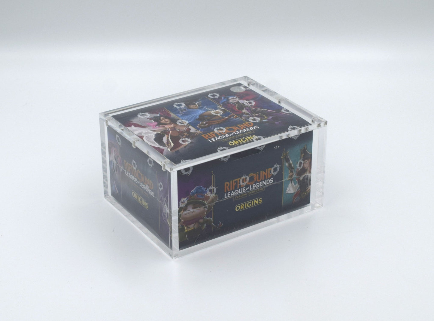 Acrylic case for League of Legends Riftbound booster box display