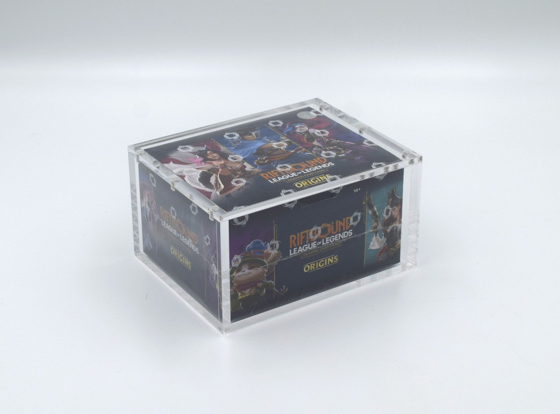 Acrylic case for League of Legends Riftbound booster box display