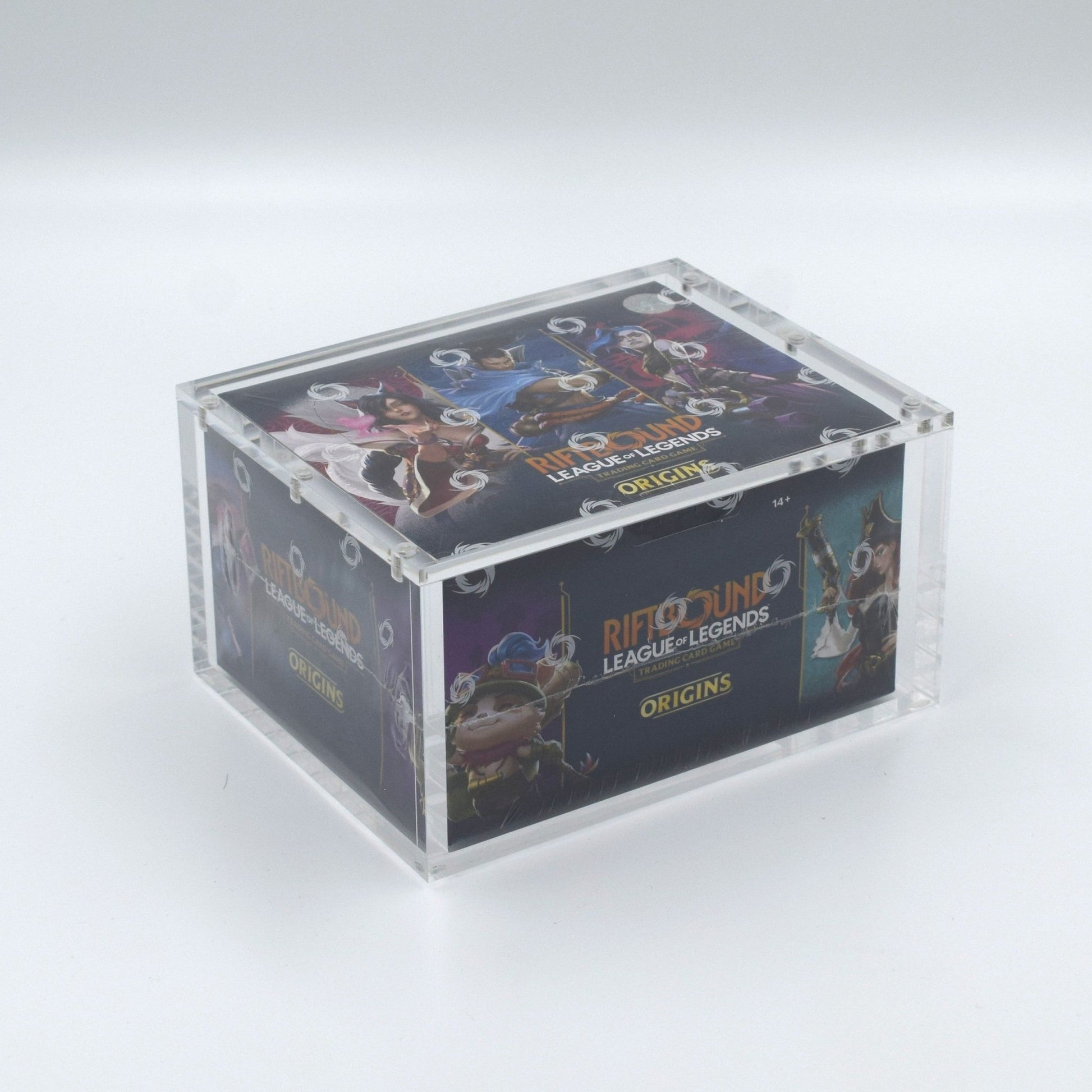 Acrylic case for League of Legends Riftbound booster box display