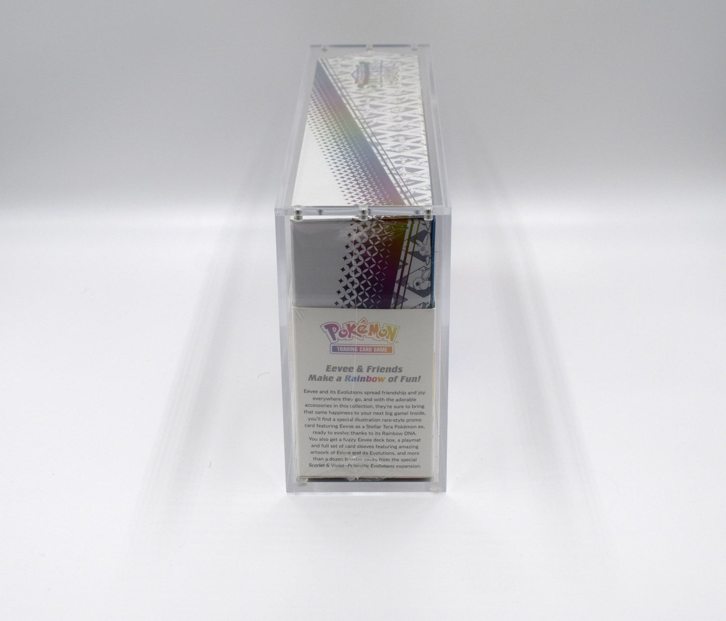Acrylic case for Pokémon Super Premium Collection display