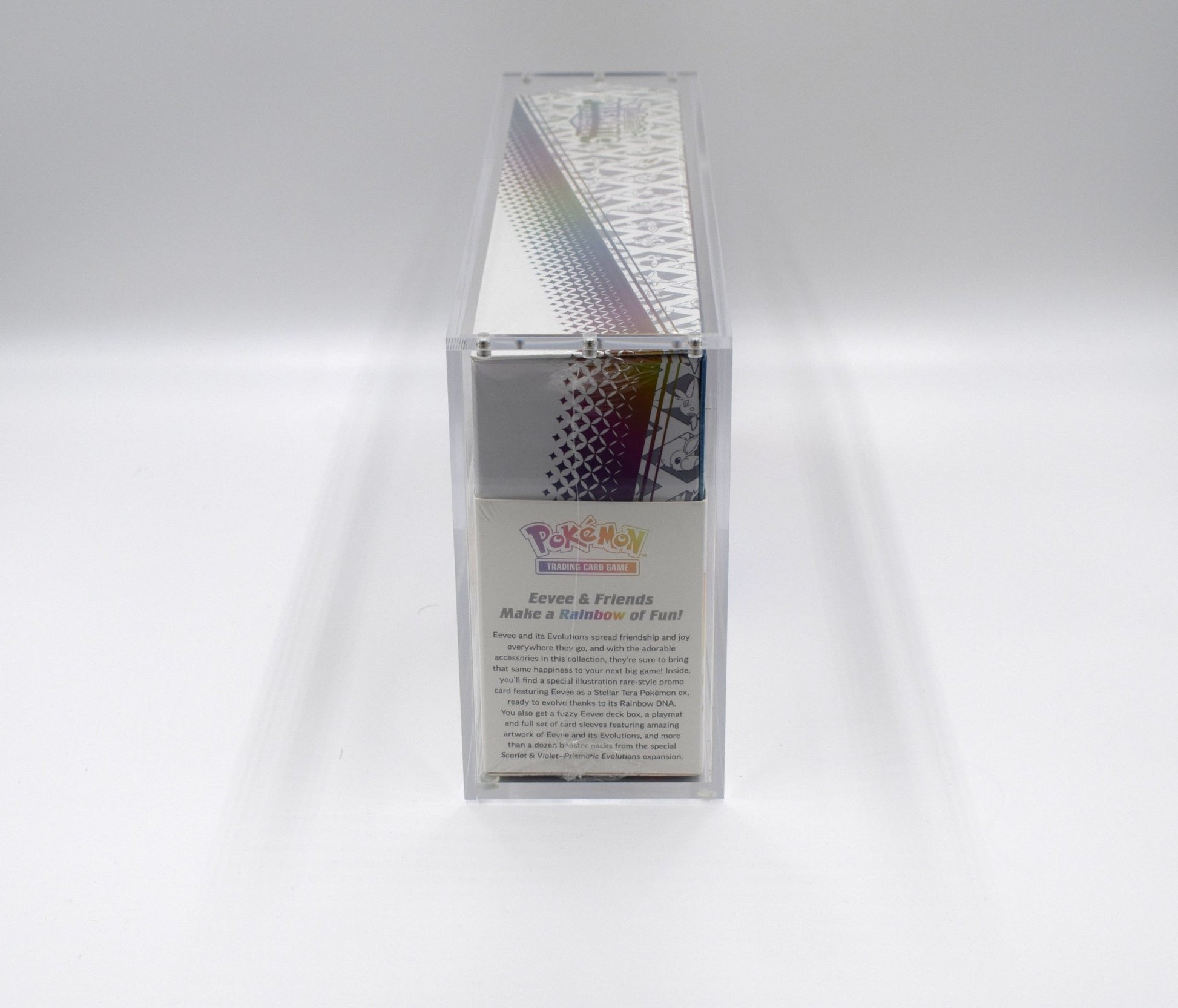 Acrylic case for Pokémon Super Premium Collection display