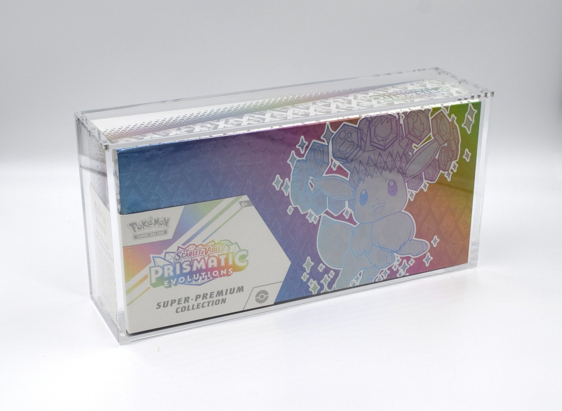 Acrylic case for Pokémon Super Premium Collection display