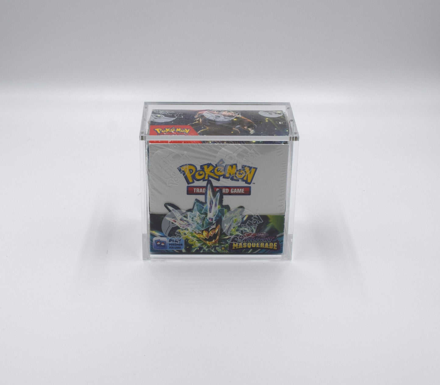 Acrylic case for Pokémon booster box sealed display