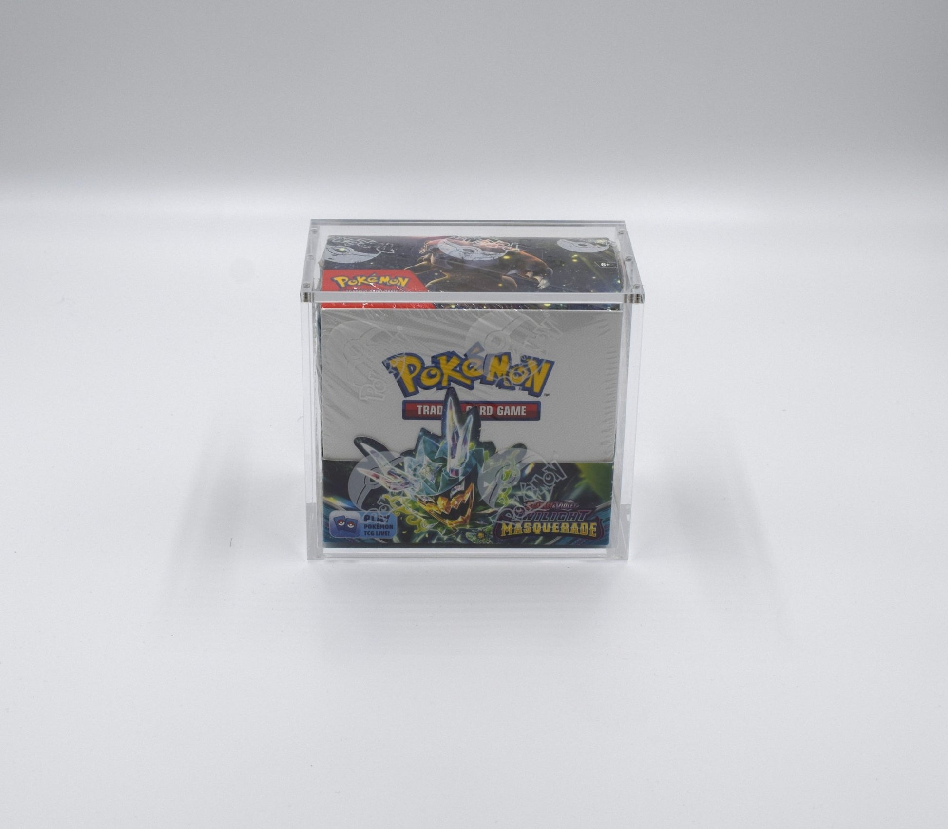 Acrylic case for Pokémon booster box sealed display