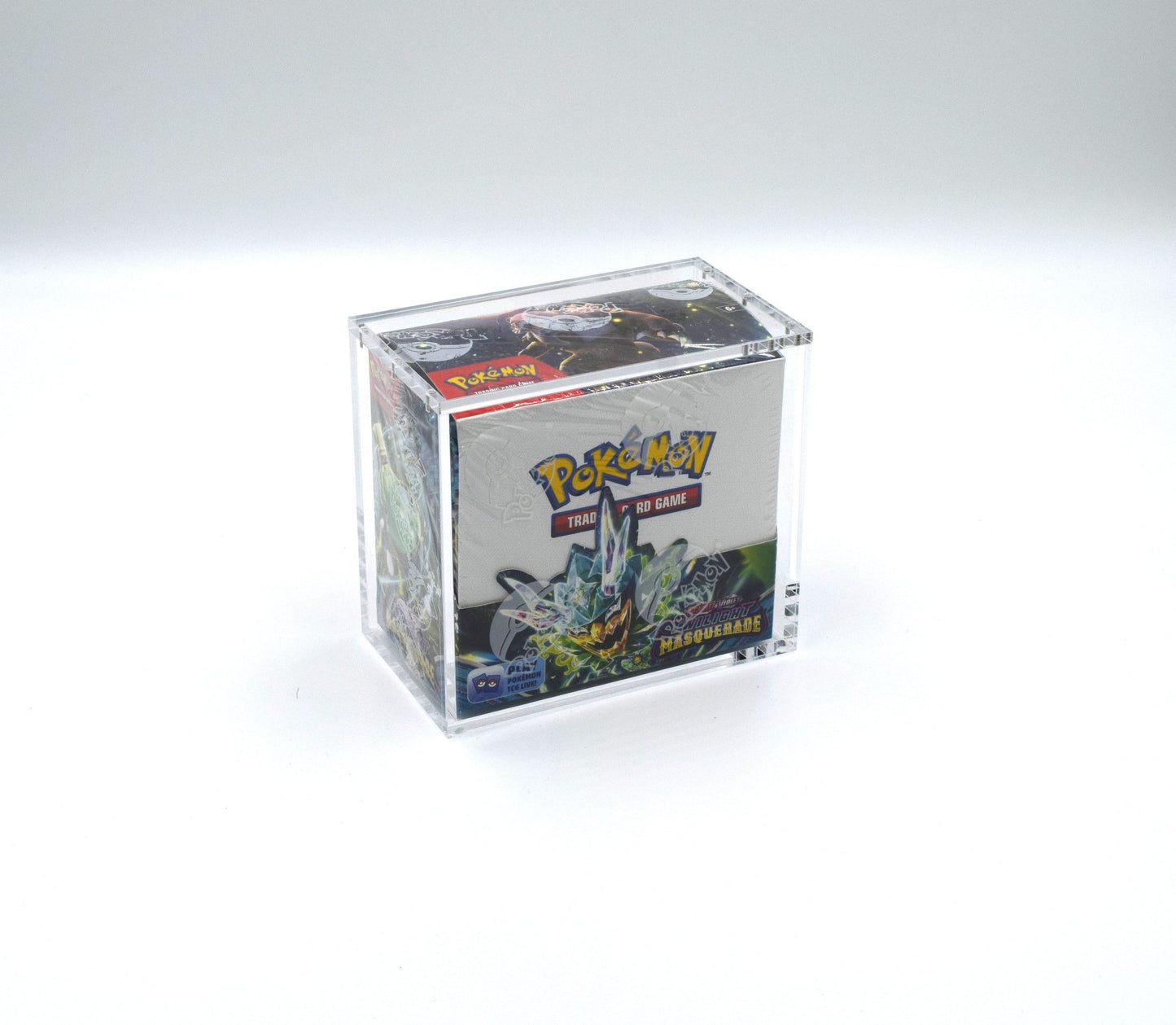Acrylic case for Pokémon booster box sealed display