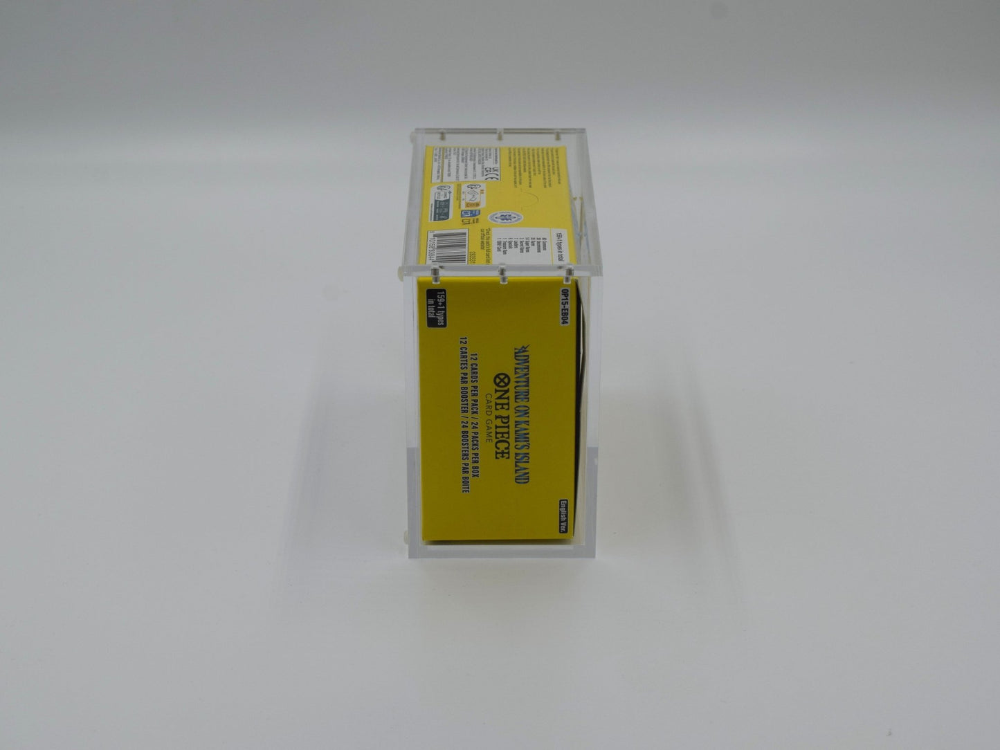 Acrylic case for One Piece booster boxes