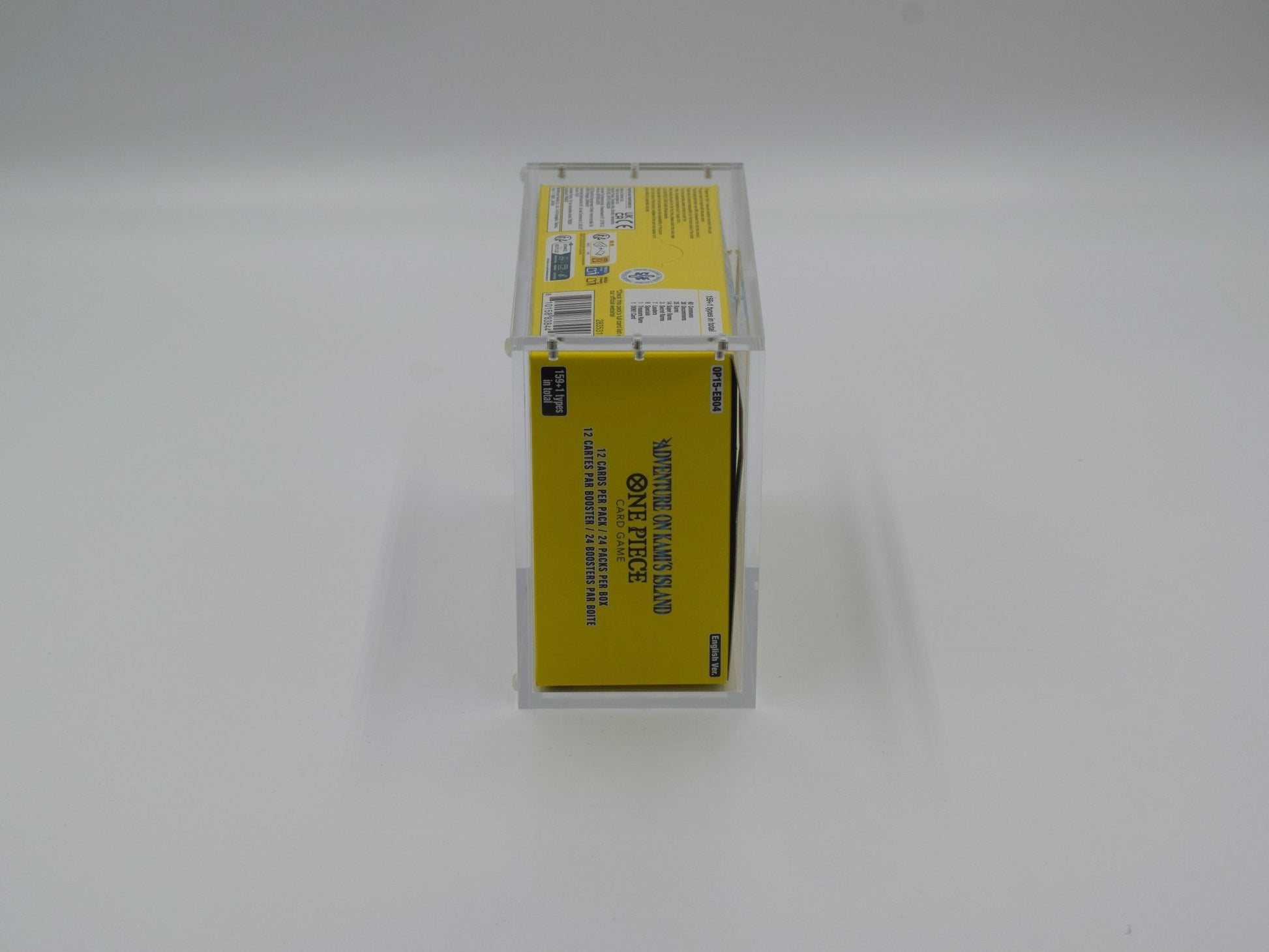 Acrylic case for One Piece booster boxes