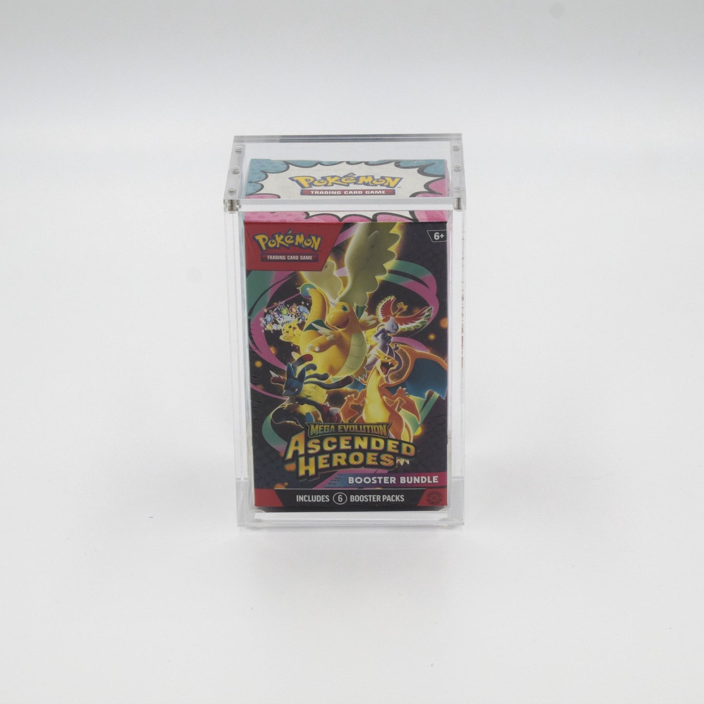 Acrylic case for Pokémon Booster Bundle new version sealed display