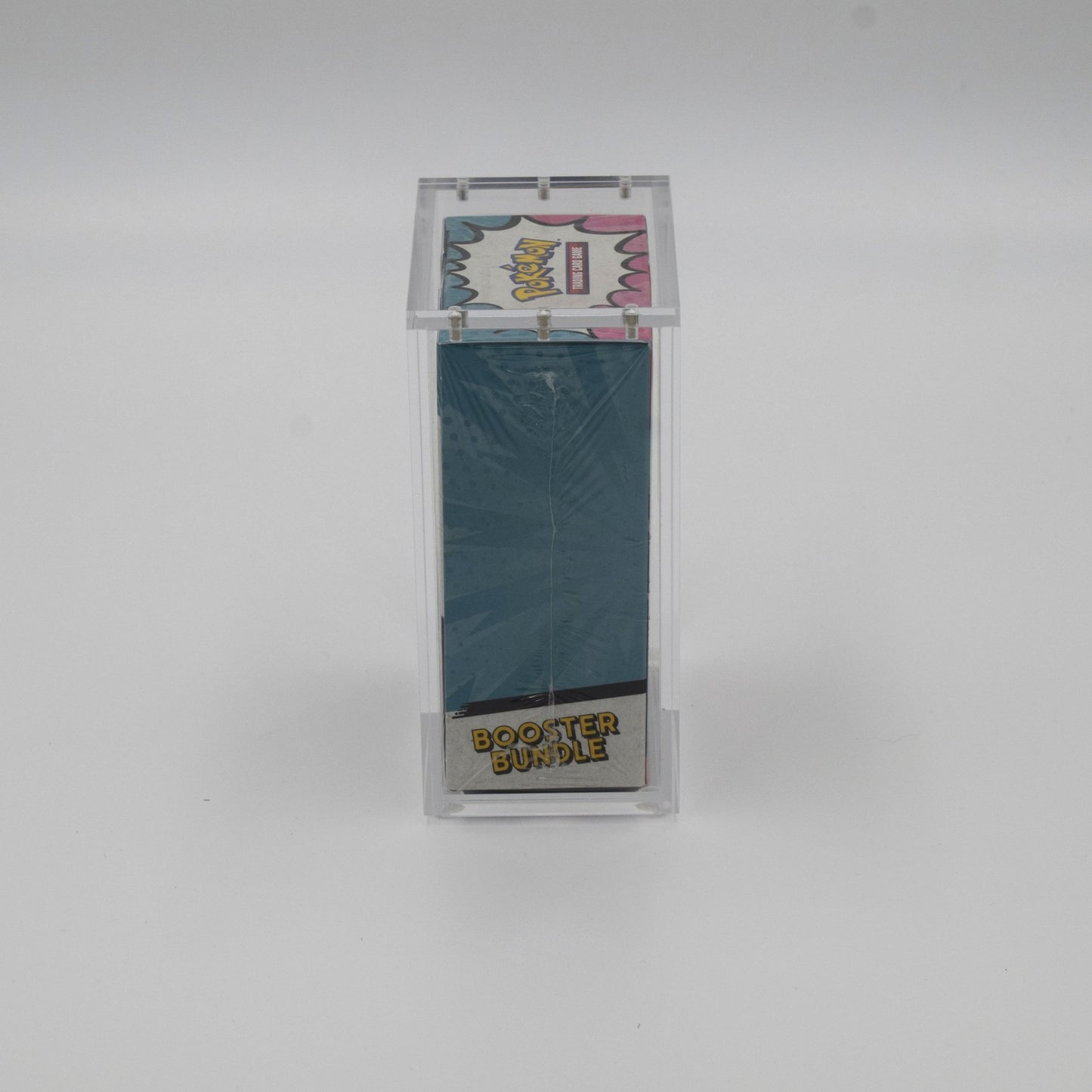 Acrylic case for Pokémon Booster Bundle new version sealed display