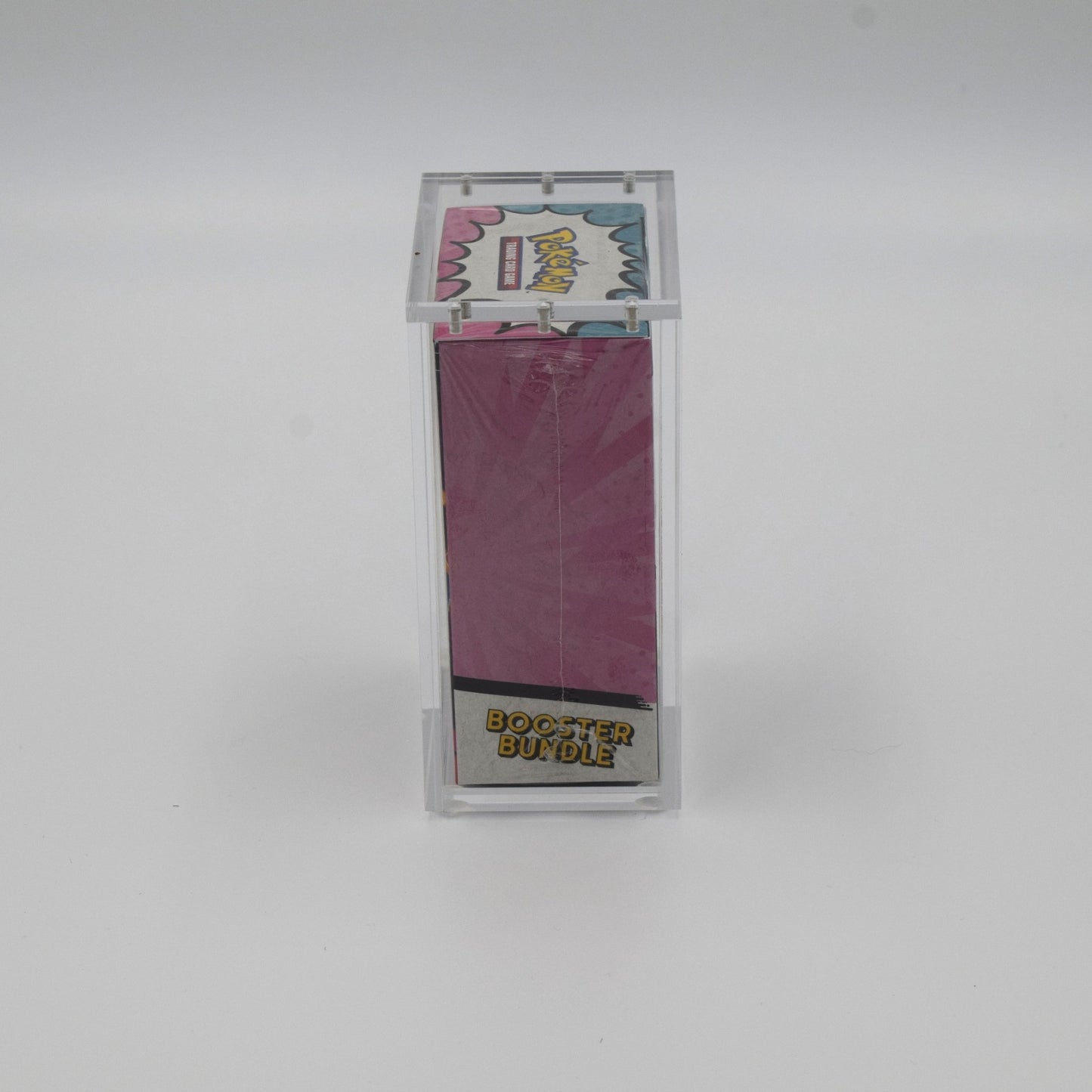 Acrylic case for Pokémon Booster Bundle new version sealed display