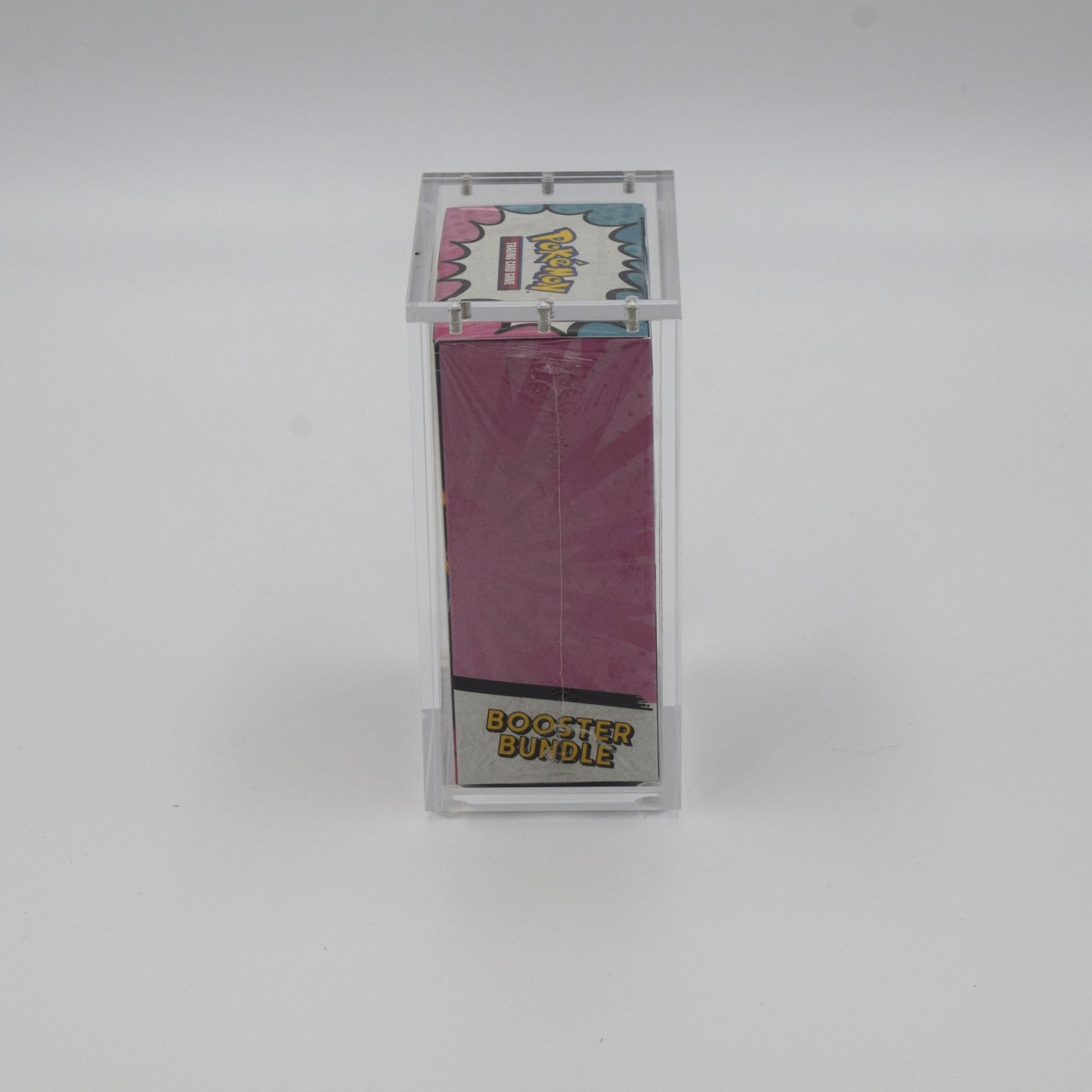 Acrylic case for Pokémon Booster Bundle new version sealed display