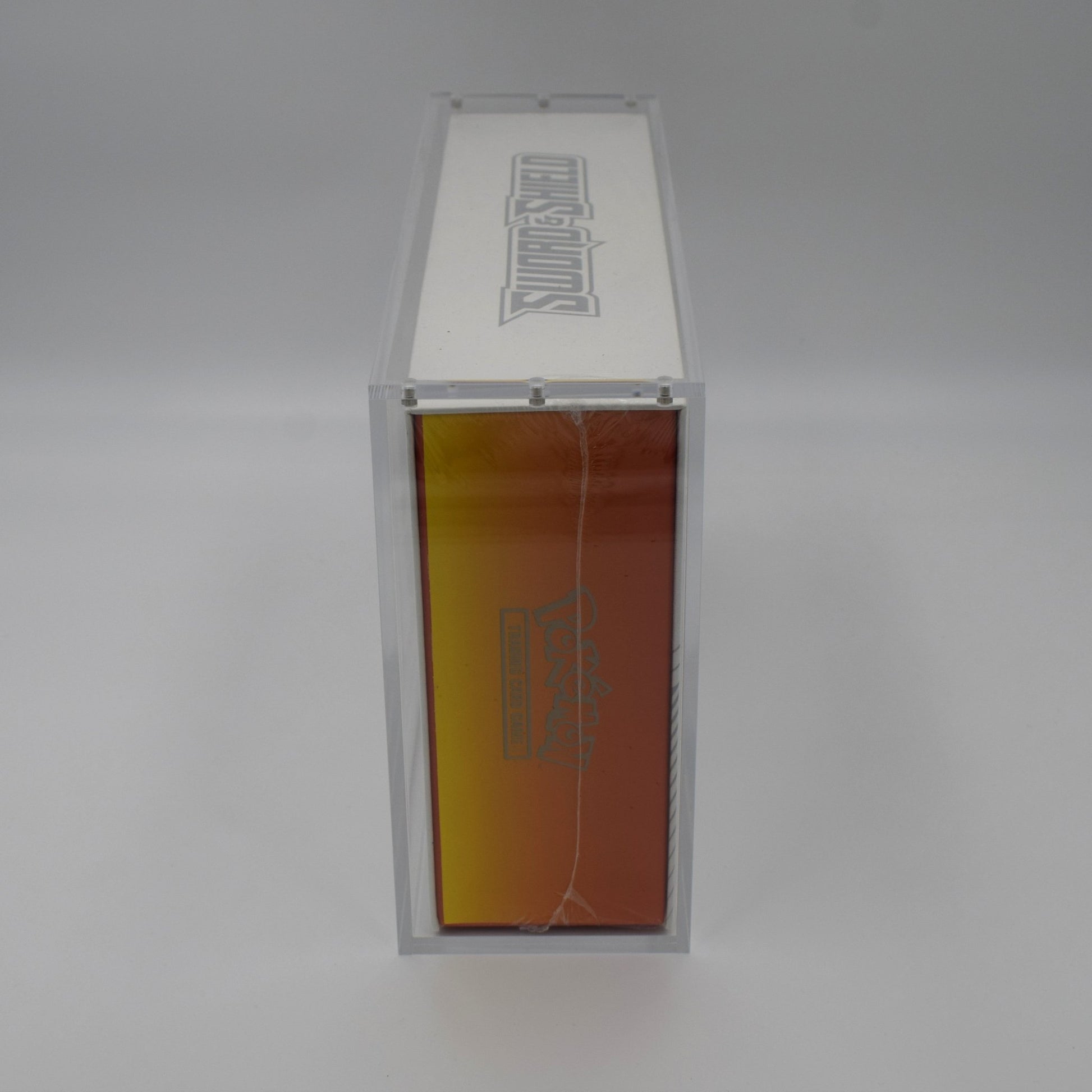 Acrylic case for Pokémon Charizard UPC sealed display