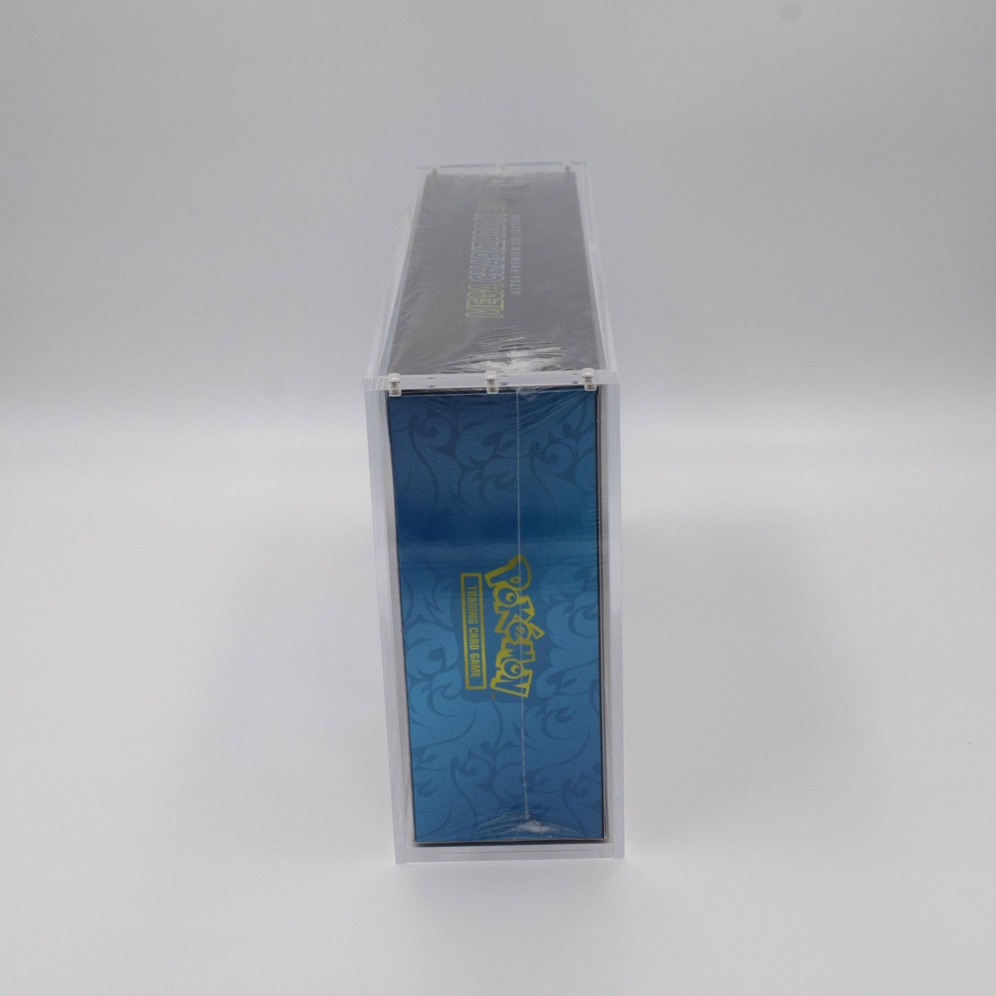 Acrylic case for Pokémon 151 and Mega Charizard X EX UPC display