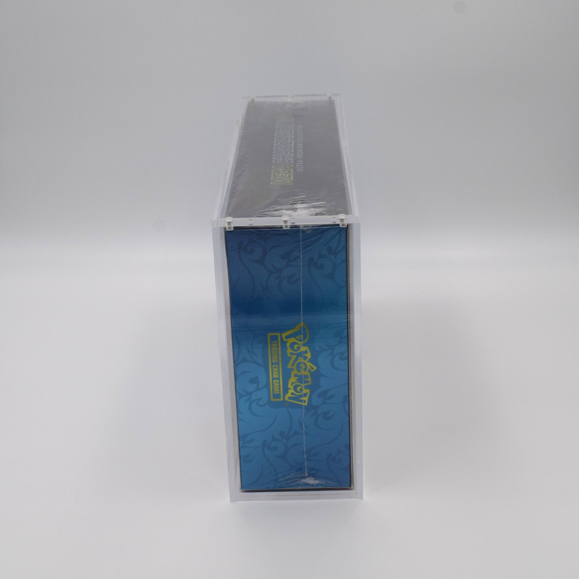 Acrylic case for Pokémon 151 and Mega Charizard X EX UPC display