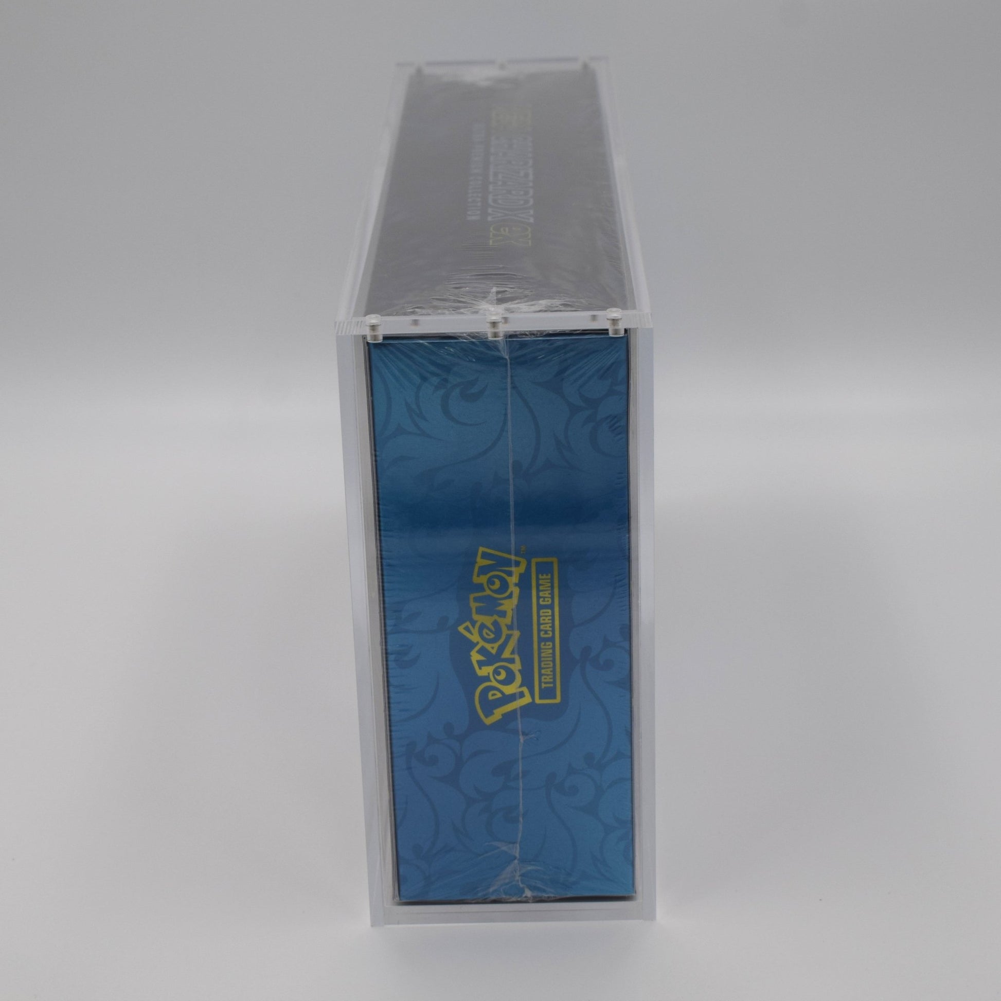 Acrylic case for Pokémon 151 and Mega Charizard X EX UPC display