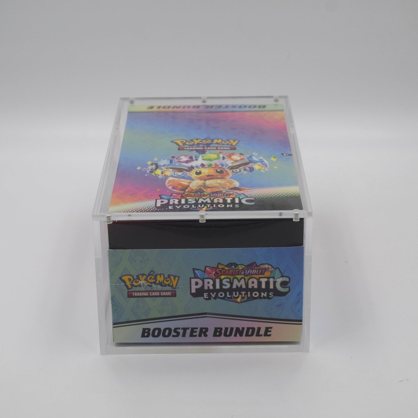 Acrylic case for Pokémon Booster Bundle old version sealed display