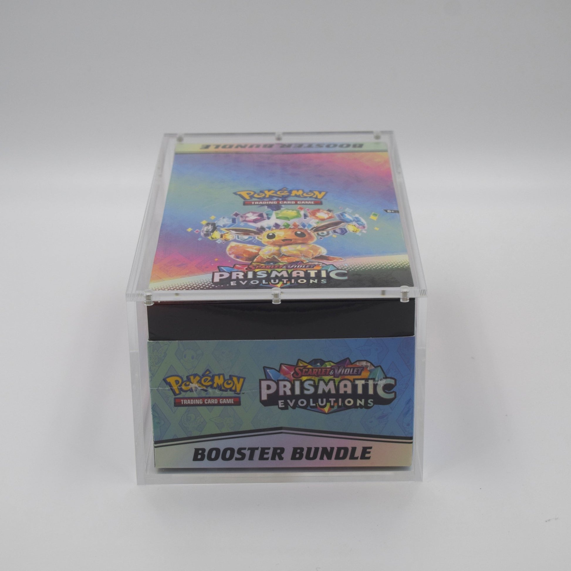 Acrylic case for Pokémon Booster Bundle old version sealed display