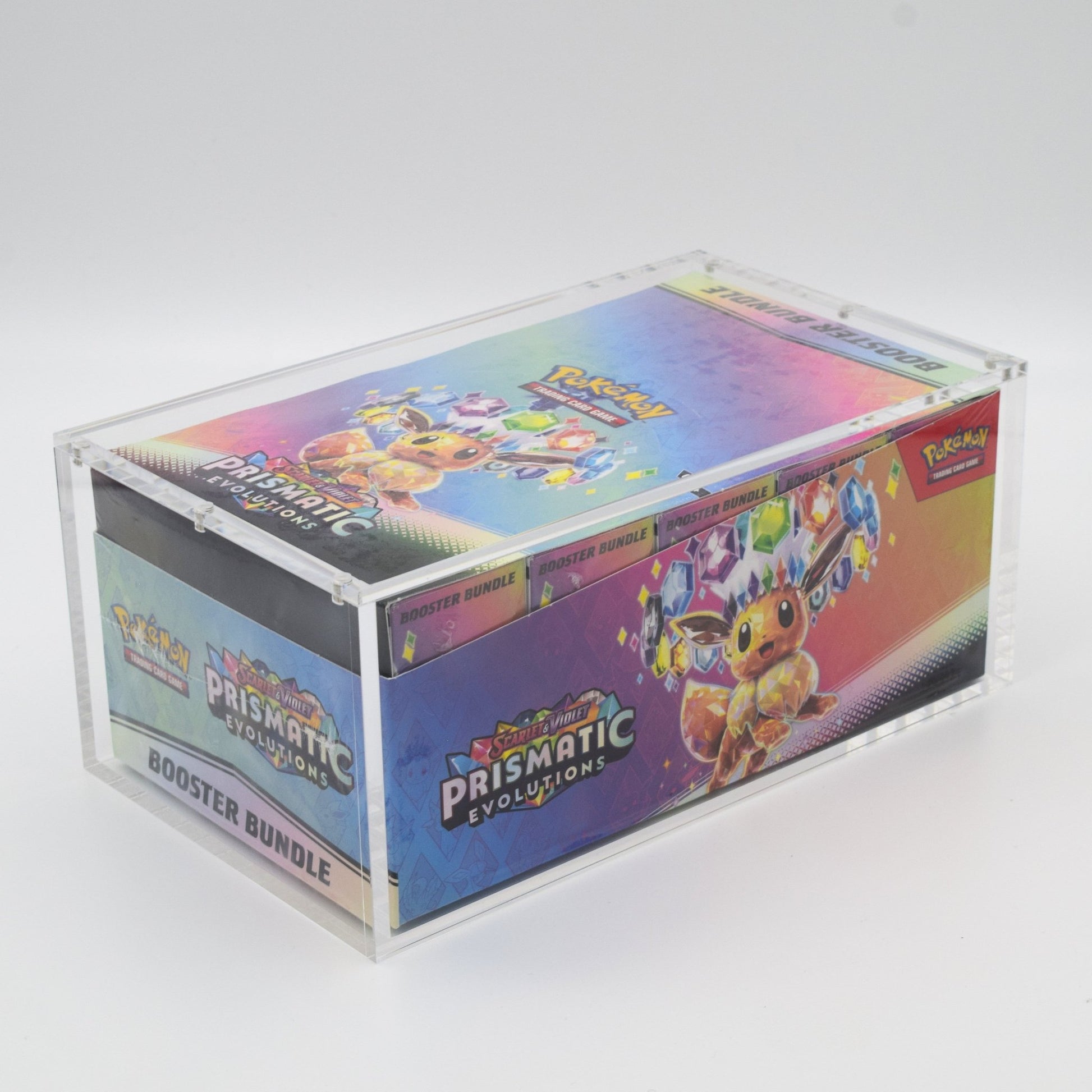 Acrylic case for Pokémon Booster Bundle old version sealed display