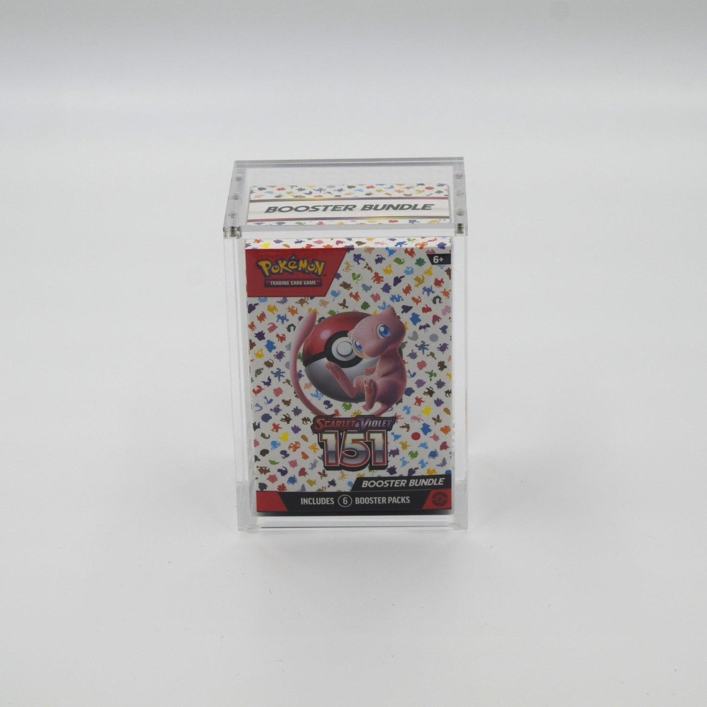Acrylic case for Pokémon Booster Bundle old version protector