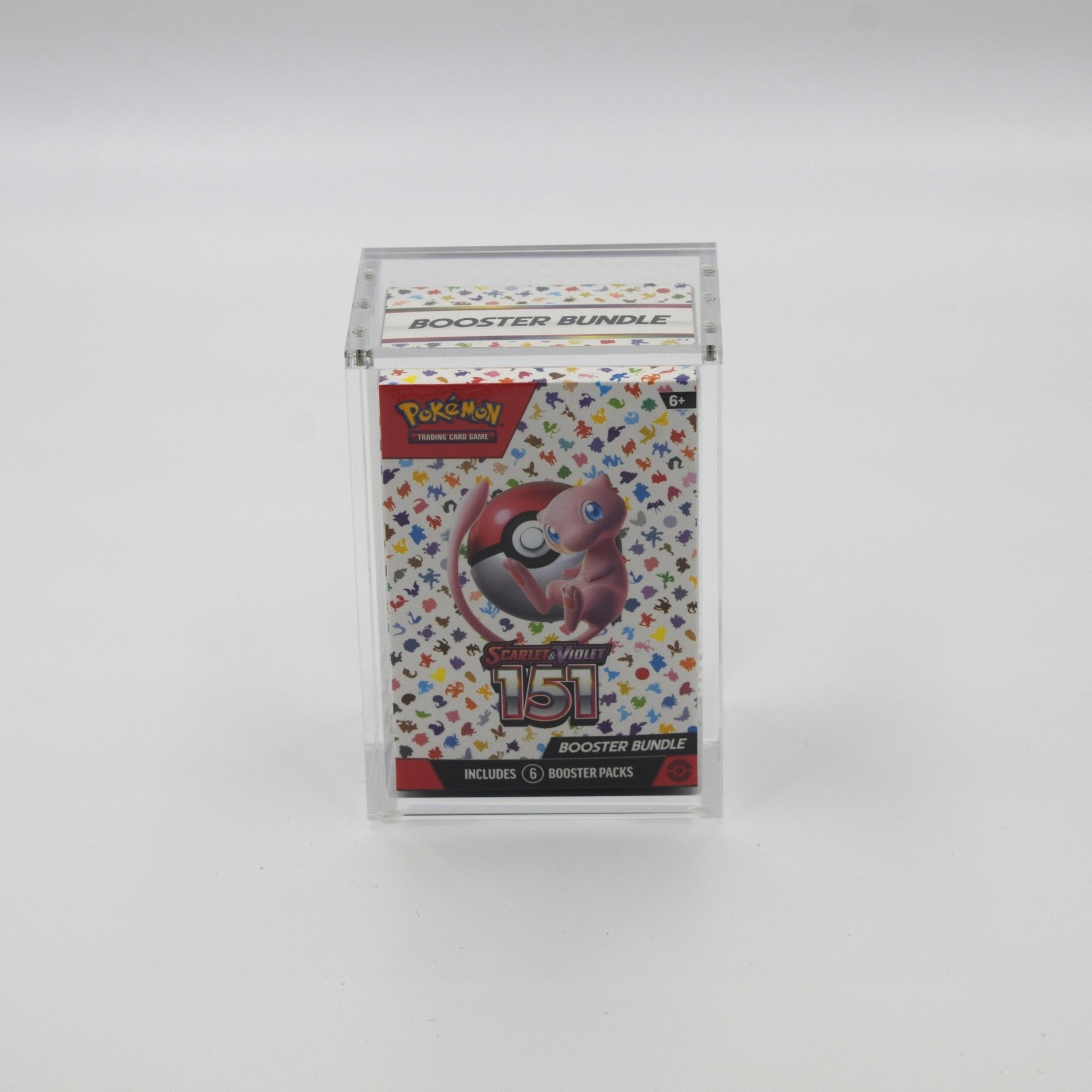 Acrylic case for Pokémon Booster Bundle old version protector