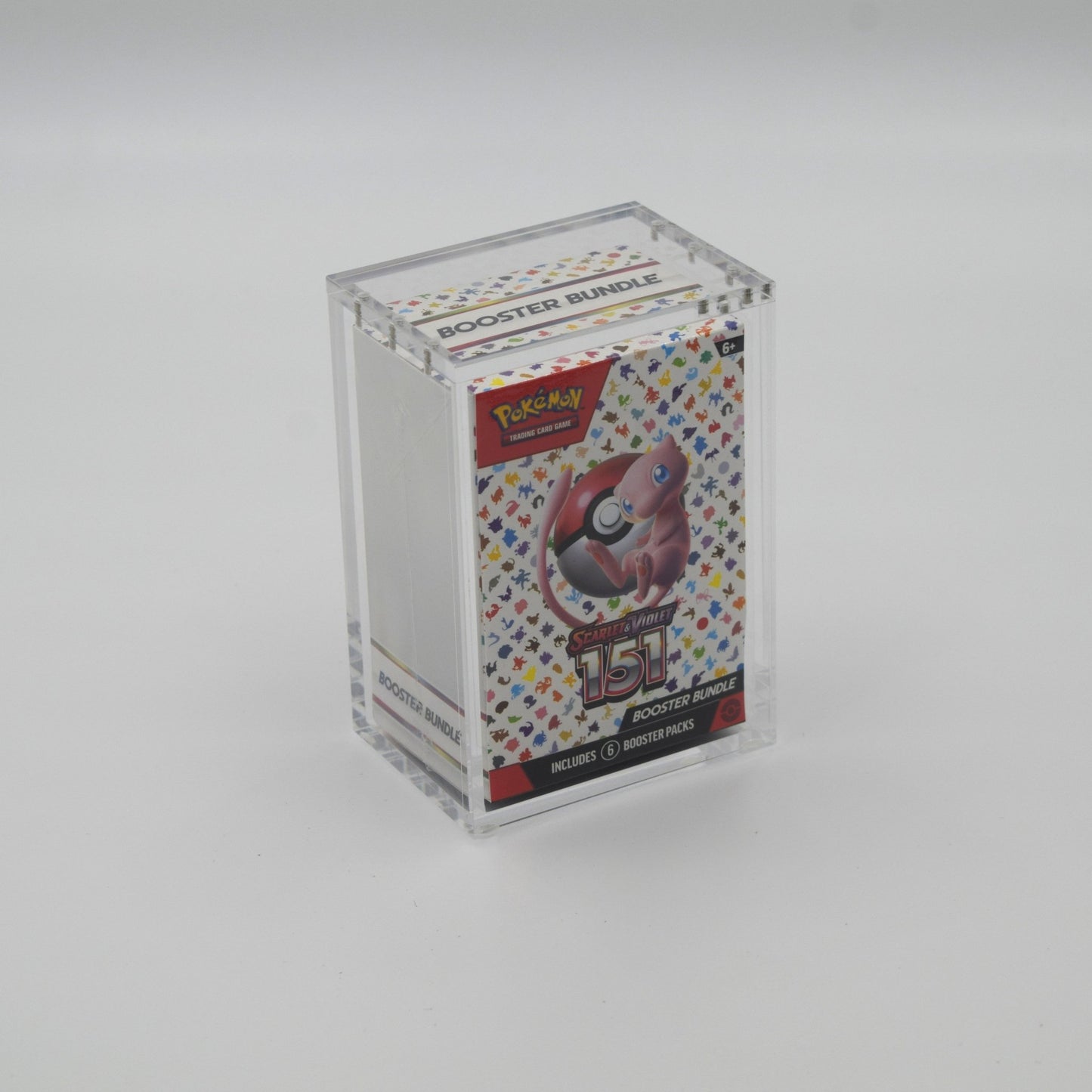 Acrylic case for Pokémon Booster Bundle old version protector