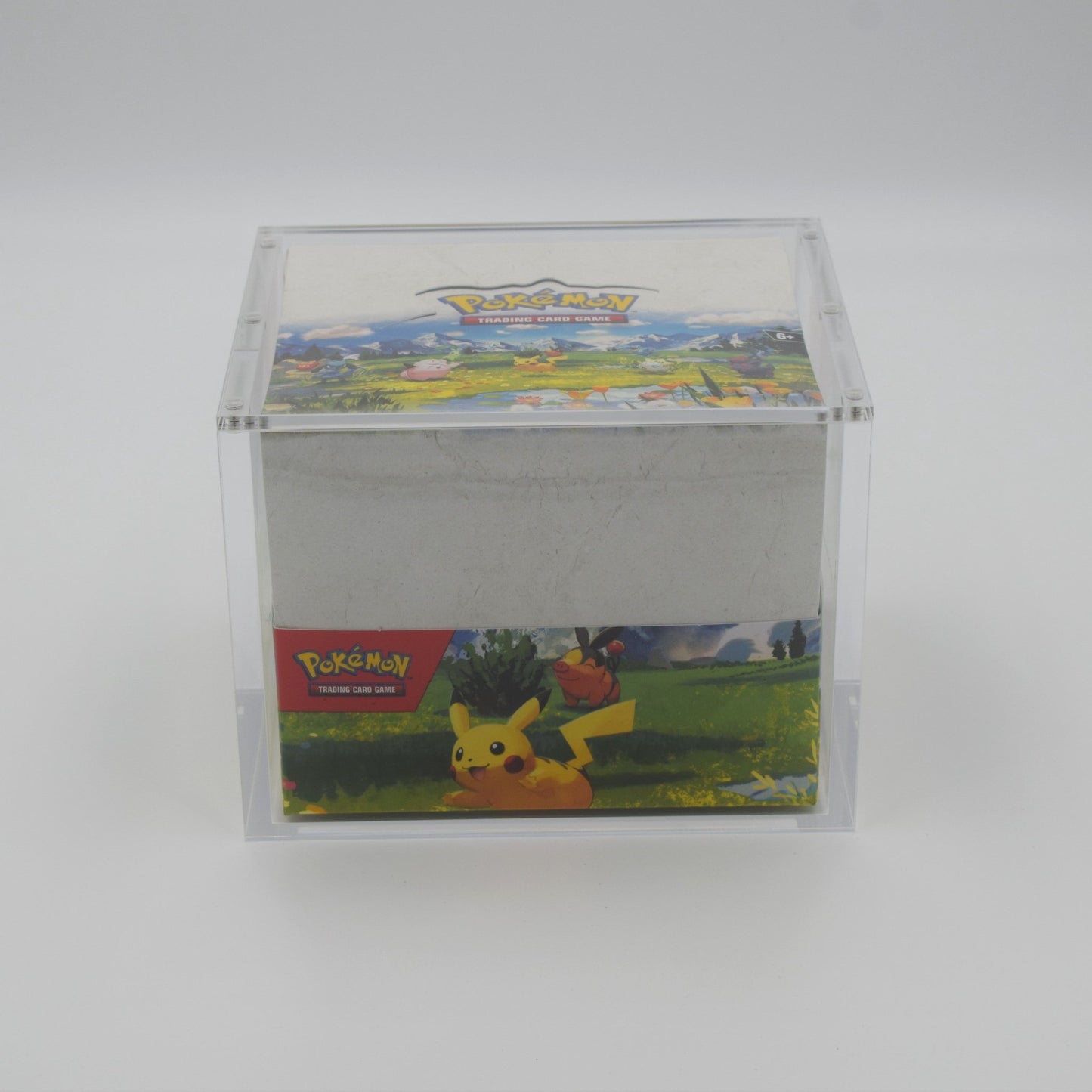 Acrylic case for Pokémon Mini Tin 10‑pack sealed display