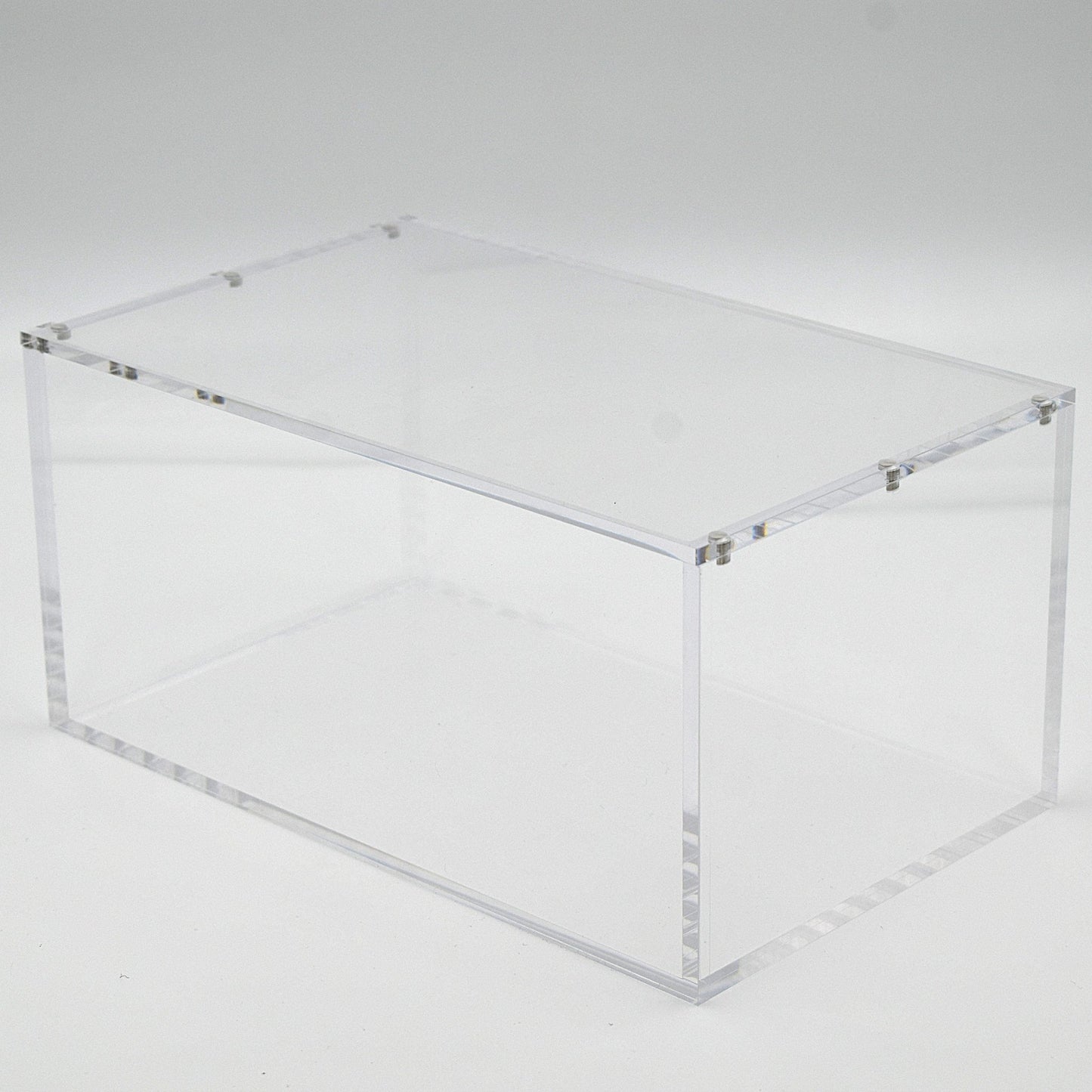 Pokemon TCG Ascended Heroes Booster Bundle Display in a clear acrylic display case