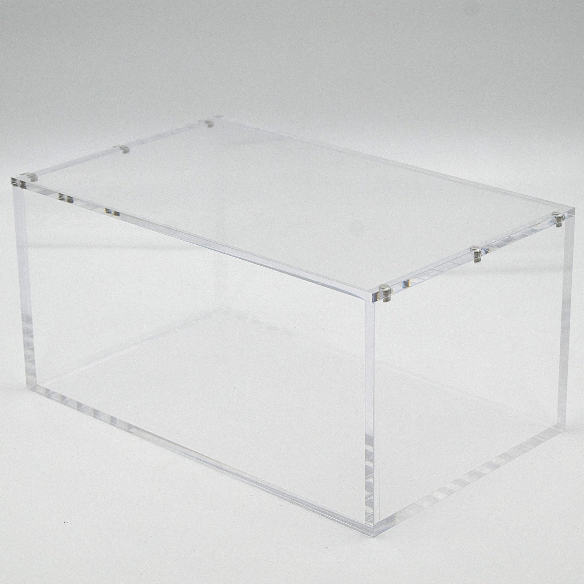 Pokemon TCG Ascended Heroes Booster Bundle Display in a clear acrylic display case