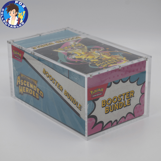 Pokémon Booster Bundle Sealed Display (new version) Acrylic Case