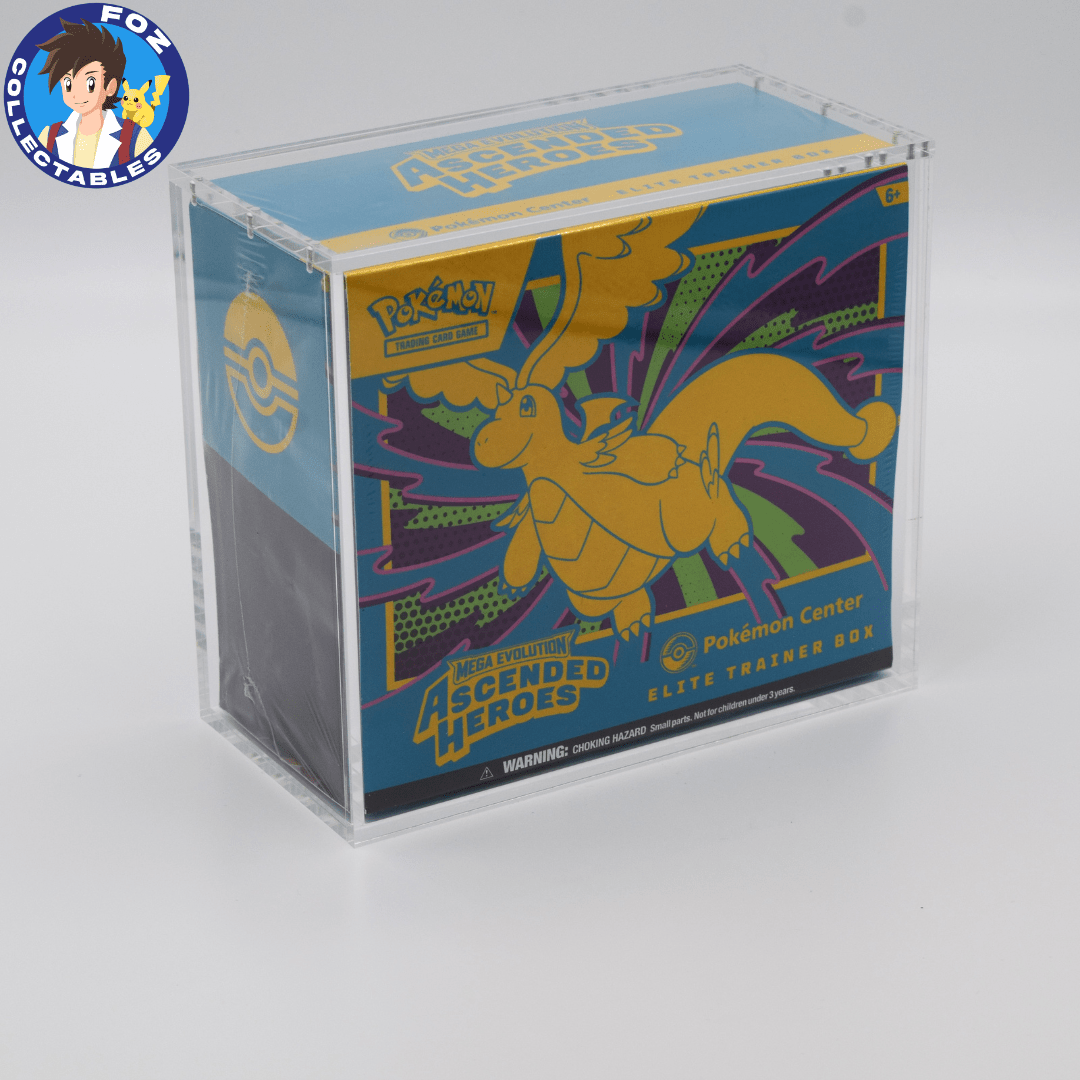 Pokémon ETB (Elite Trainer Box) Acrylic Case