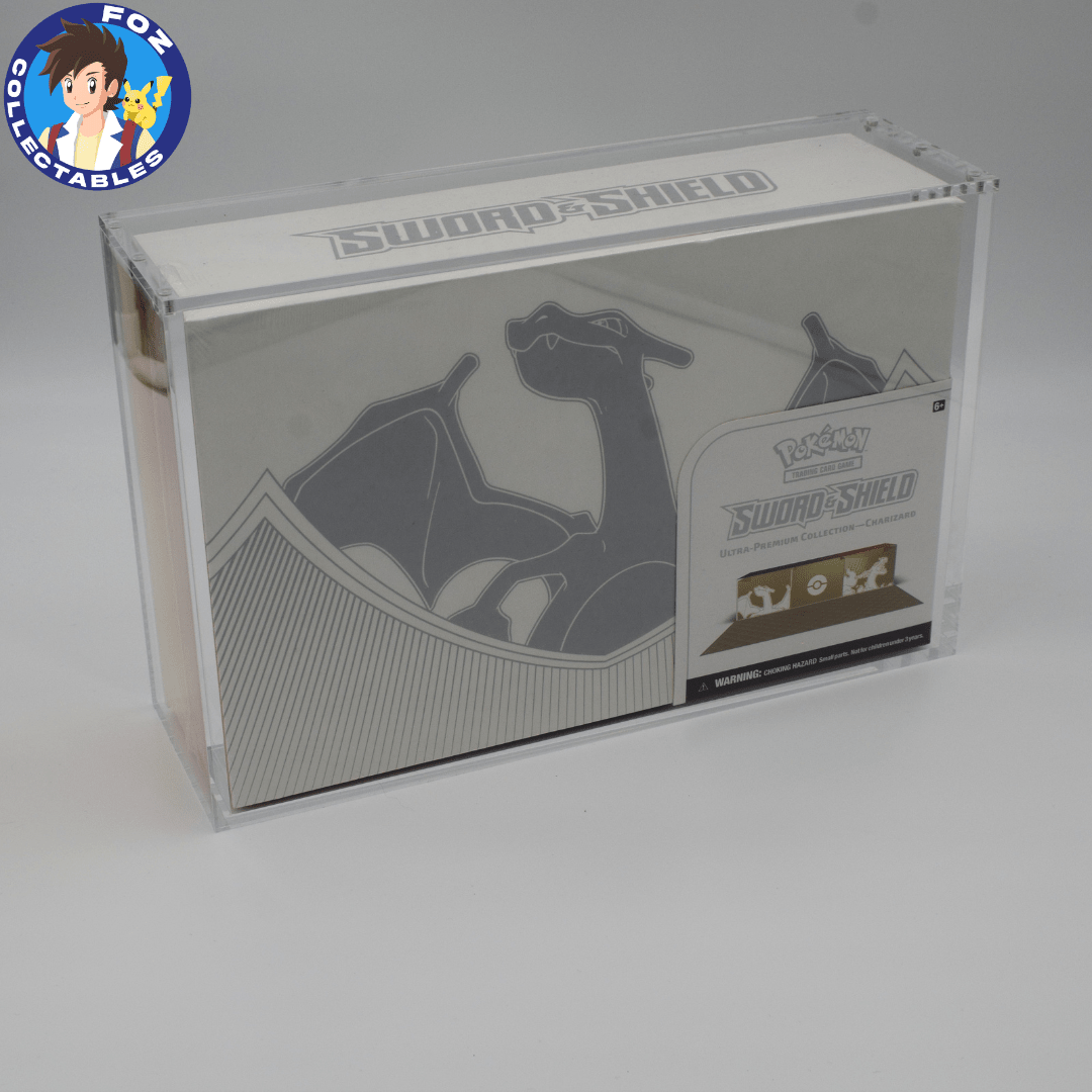Pokémon Sword and Shield Charizard UPC Acrylic Case