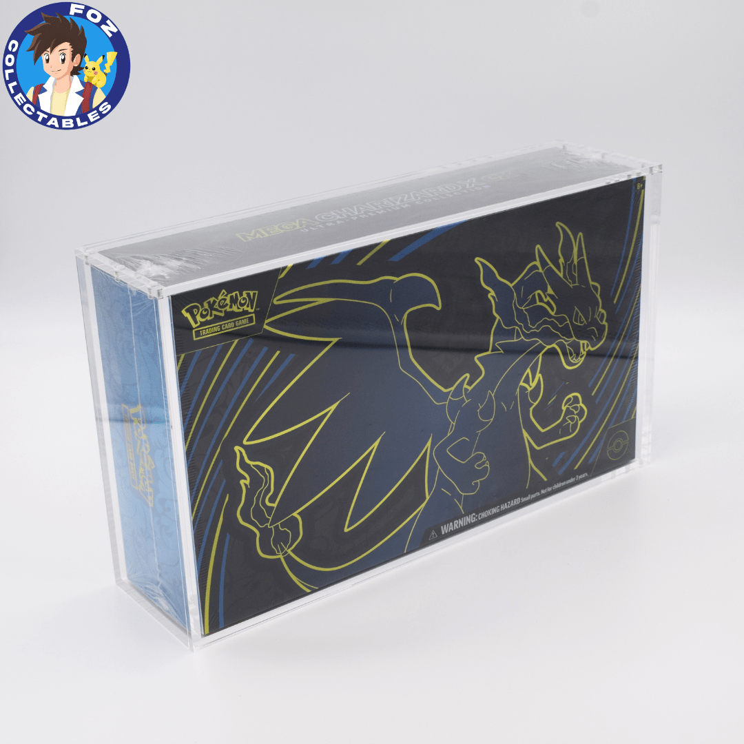 Pokémon 151/Mega Charizard X Ex UPC Acrylic Case