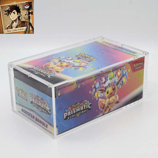 Acrylic case for Pokémon Booster Bundle old version sealed display