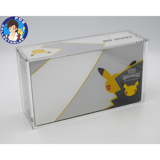 Acrylic case for the Pokémon Celebrations 25th Anniversary UPC