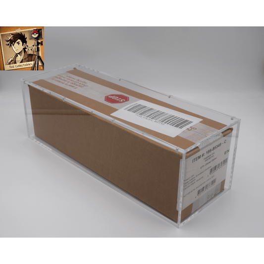 Acrylic case for Pokémon sealed booster box display