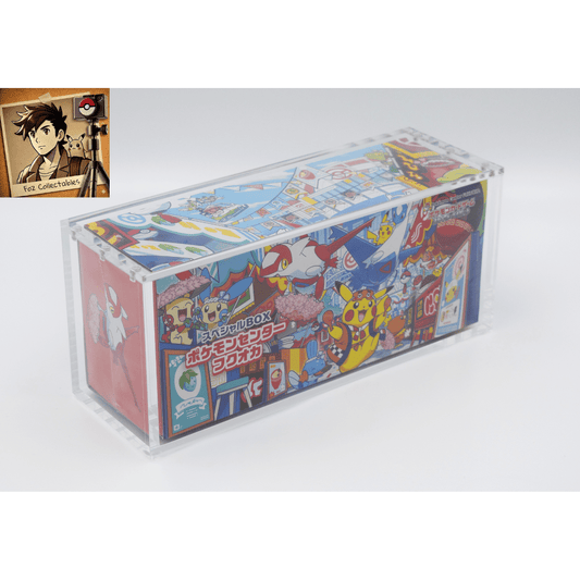 Acrylic display case for Pokémon Special Box sealed product